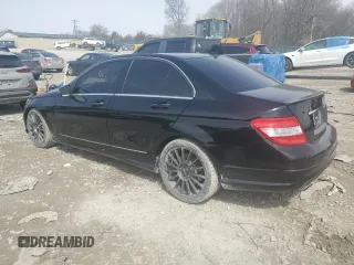 2011 Mercedes-Benz C 350 Sport with VIN WDDGF5GB9BR154003, listed as a Copart auction lot 48178435 with 141,584 mi miles and Salvage title. Bid and sale history available at DreamBid. Image 2.