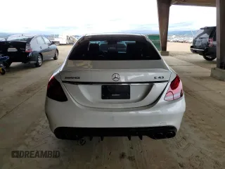 2020 Mercedes-Benz C 43 AMG with VIN 55SWF6EB6LU332227, listed as a Copart auction lot 46474325 with 93,148 mi miles and Salvage Title. Bid and sale history available at carsss.com. Image 6.