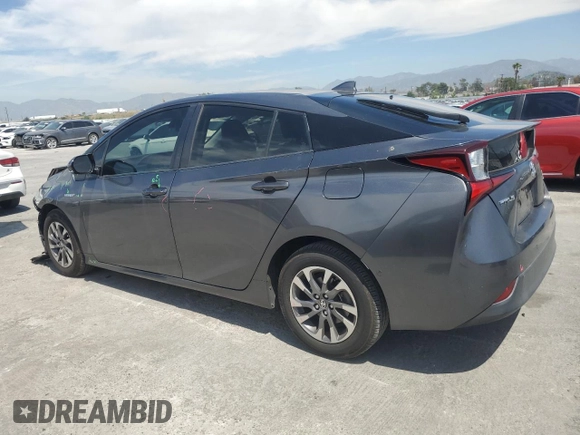 2019 Toyota Prius L Eco with VIN JTDKARFU4K3098262, listed as a Copart auction lot 52794175 with 41,906 mi miles and Salvage Title. Bid and sale history available at carsss.com. Image 2.