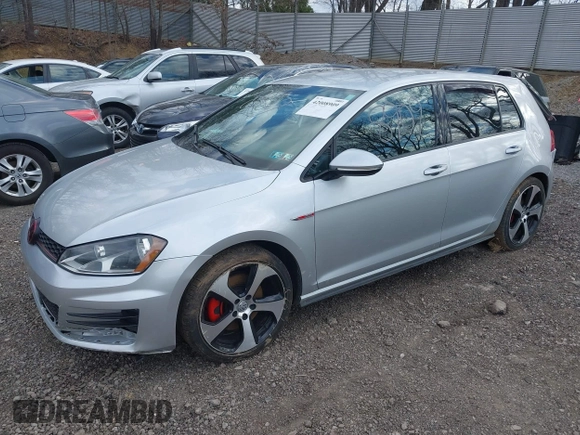 2017 Volkswagen GTI S with VIN 3VW5T7AU8HM020462, listed as a IAAI auction lot 42008909 with 117,073 mi miles and . Bid and sale history available at DreamBid. Image 2.