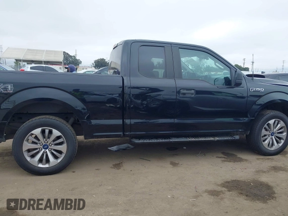 2018 Ford F-150 XL with VIN 1FTEX1EP6JKF59667, listed as a IAAI auction lot 42410311 with 134,385 mi miles and . Bid and sale history available at DreamBid. Image 13.