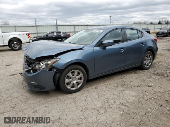 2015 Mazda 3 i Sport z VIN JM1BM1U76F1259072, wystawiony jako Copart lot #53812045 z przebiegiem 41 455 mil mil oraz Szkoda całkowita • Salvage title. Historia ofert i sprzedaży dostępna na DreamBid. Obrazek 1.