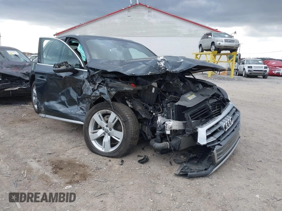 2018 Audi Q5 Premium Plus with VIN WA1BNAFY6J2107924, listed as a IAAI auction lot 41883285 with 110,000 mi miles. Bid and sale history available at carsss.com. Image 6.