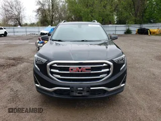 2019 GMC Terrain SLT z VIN 3GKALVEX9KL221007, wystawiony jako Copart lot #55839755 z przebiegiem 116 857 mil mil oraz Czysty tytuł • Clean title. Historia ofert i sprzedaży dostępna na DreamBid. Obrazek 5.