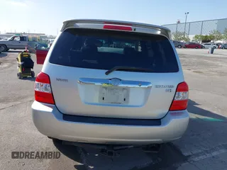 2006 Toyota Highlander Hybrid with VIN JTEDW21A560003550, listed as a IAAI auction lot 42083364 with 147,486 mi miles. Bid and sale history available at carsss.com. Image 16.
