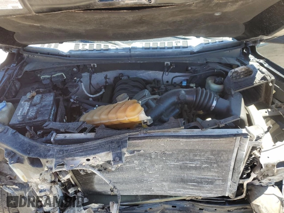 2015 Ford F-150 XL with VIN 1FTMF1EF3FKE53643, listed as a Copart auction lot 50200805 with 133,596 mi miles and Salvage title. Bid and sale history available at DreamBid. Image 12.