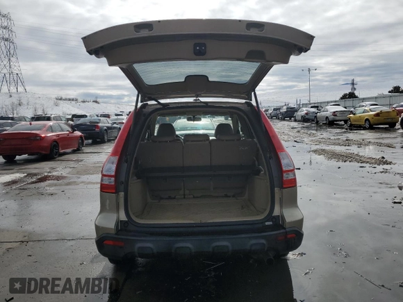 2008 Honda CR-V EX-L with VIN JHLRE48758C045305, listed as a Copart auction lot 45600265 with 122,604 mi miles and Salvage Title. Bid and sale history available at carsss.com. Image 6.