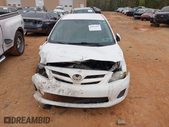 2011 Toyota Corolla L with VIN 2T1BU4EE0BC698479, listed as a IAAI auction lot 41947247 with 132,371 mi miles. Bid and sale history available at carsss.com. Image 12.