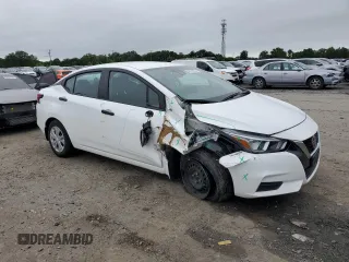 2022 Nissan Versa S с VIN 3N1CN8DV4NL839908, выставлен на аукционе Copart как лот 58776235 с пробегом 48 961 миль миль и Списание • Salvage title. История ставок и продаж доступна на DreamBid. Изображение 4.