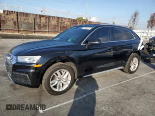 2020 Audi Q5 Premium with VIN WA1ANAFYXL2002429, listed as a Copart auction lot 88556435 with 44,786 mi miles and Salvage Title. Bid and sale history available at carsss.com. Image 1.