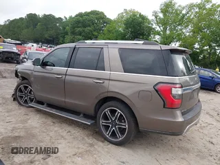 2019 Ford Expedition Limited with VIN 1FMJU1KT7KEA22116, listed as a IAAI auction lot 42276020 with 104,557 mi miles and . Bid and sale history available at DreamBid. Image 3.