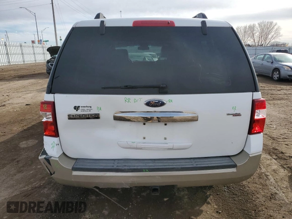 2007 Ford Expedition Max Eddie Bauer with VIN 1FMFK18577LA24715, listed as a Copart auction lot 46922925 with 142,205 mi miles and Salvage Title. Bid and sale history available at DreamBid. Image 6.