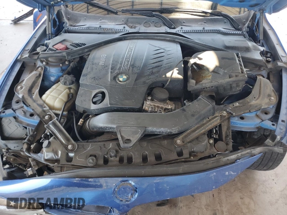 2014 BMW 4 Series 435i with VIN WBA3T3C55EJ876476, listed as a Copart auction lot 61822654 with Not provided miles and Salvage title. Bid and sale history available at DreamBid. Image 11.