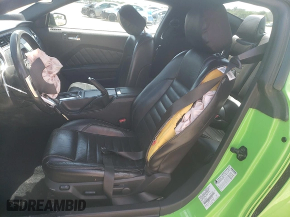 2013 Ford Mustang V6 with VIN 1ZVBP8AM1D5265875, listed as a Copart auction lot 60679005 with 102,380 mi miles and Salvage title. Bid and sale history available at DreamBid. Image 7.