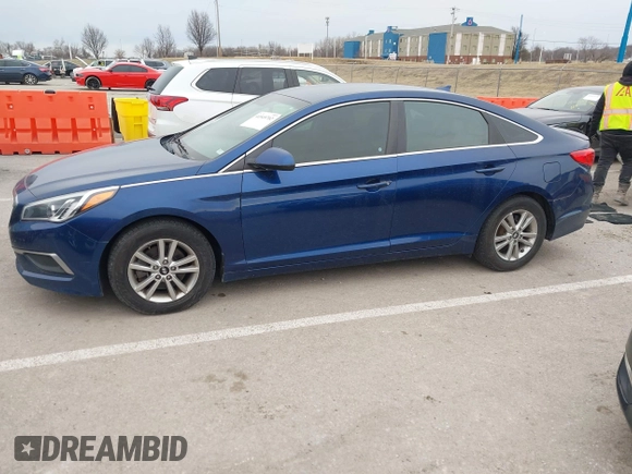 2017 Hyundai Sonata 2.4L with VIN 5NPE24AF6HH545788, listed as a IAAI auction lot 41549702 with 145,360 mi miles and . Bid and sale history available at carsss.com. Image 17.