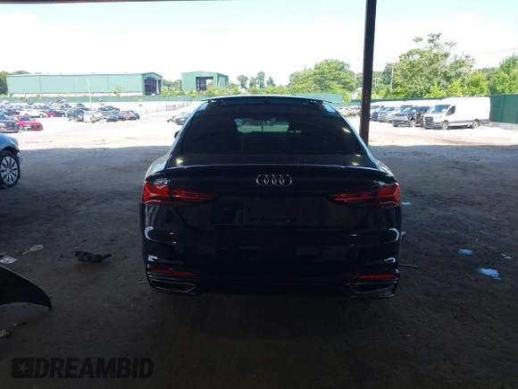 2021 Audi A5 Sportback S line Premium Plus with VIN WAUFACF51MA029452, listed as a IAAI auction lot 39810194 with 58,823 mi miles. Bid and sale history available at carsss.com. Image 17.