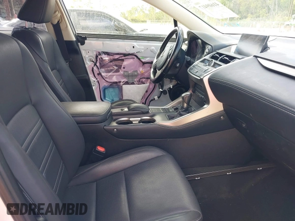 2017 Lexus NX 300h with VIN JTJBJRBZ4H2064237, listed as a IAAI auction lot 41609417 with 207,547 mi miles and . Bid and sale history available at DreamBid. Image 5.