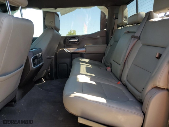 2021 GMC Sierra 1500 SLT with VIN 3GTU9DET0MG369332, listed as a Copart auction lot 74367934 with 148,095 mi miles and Salvage Title. Bid and sale history available at carsss.com. Image 10.