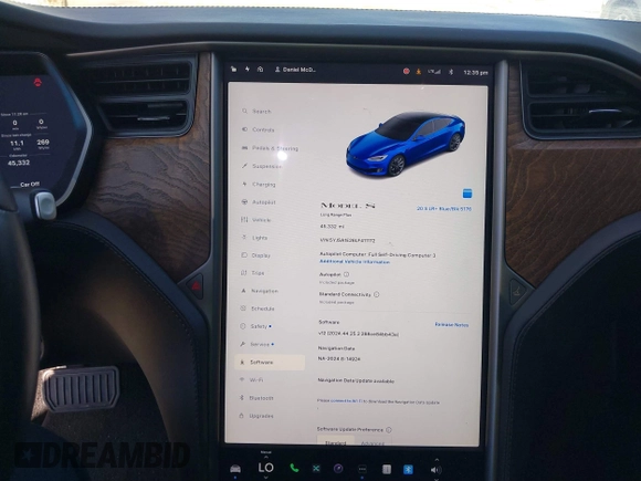2020 Tesla Model S Long Range с VIN 5YJSA1E26LF411172, выставлен на аукционе IAAI как лот 41318180 с пробегом 45 332 миль миль и . История ставок и продаж доступна на DreamBid. Изображение 16.