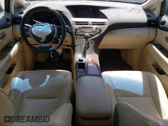 2015 Lexus RX 350 with VIN 2T2BK1BA5FC325901, listed as a Copart auction lot 52309155 with 119,505 mi miles and Salvage Title. Bid and sale history available at DreamBid. Image 8.