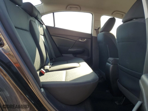 2014 Honda Civic Sedan LX with VIN 2HGFB2F51EH554736, listed as a Copart auction lot 54379215 with 166,288 mi miles and Clean Title. Bid and sale history available at carsss.com. Image 10.