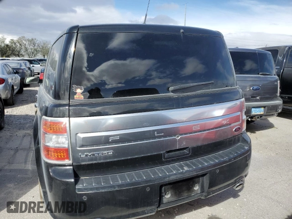 2014 Ford Flex Limited with VIN 2FMGK5D85EBD29459, listed as a Copart auction lot 86785874 with 122,893 mi miles and Salvage Title. Bid and sale history available at carsss.com. Image 6.
