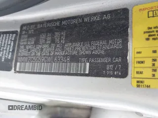 2012 MINI Countryman S z VIN WMWZC5C59CWL63348, wystawiony jako IAAI lot #42317781 z przebiegiem 132 639 mil mil oraz . Historia ofert i sprzedaży dostępna na DreamBid. Obrazek 9.