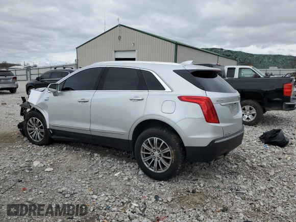 2017 Cadillac XT5 Luxury FWD with VIN 1GYKNBRS7HZ263985, listed as a Copart auction lot 50231215 with 28,542 mi miles and Salvage Title. Bid and sale history available at DreamBid. Image 2.