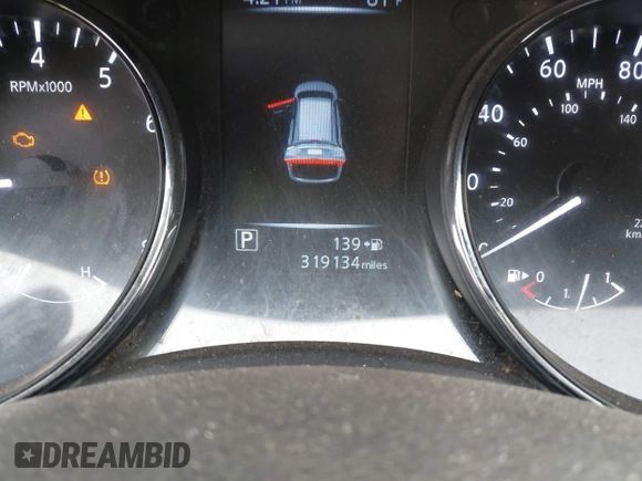 2017 Nissan Rogue SV with VIN 5N1AT2MT0HC889383, listed as a IAAI auction lot 42073498 with 319,134 mi miles and . Bid and sale history available at DreamBid. Image 16.