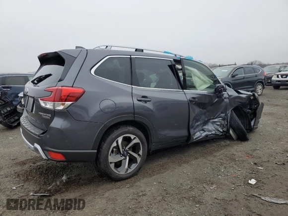 2023 Subaru Forester Touring with VIN JF2SKARC2PH514242, listed as a Copart auction lot 84046234 with 5,779 mi miles and Salvage Title. Bid and sale history available at carsss.com. Image 3.