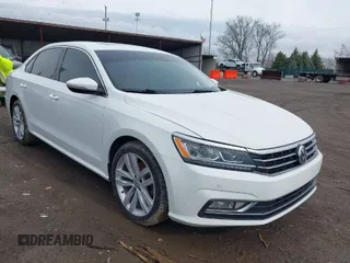 2018 Volkswagen Passat 2.0T SE with VIN 1VWBA7A35JC018885, listed as a IAAI auction lot 41955324 with 107,046 mi miles. Bid and sale history available at carsss.com. Image 1.