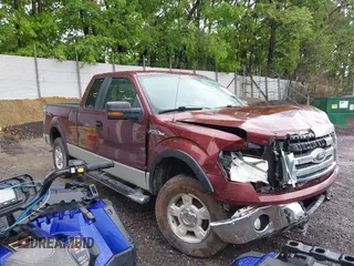 2009 Ford F-150 STX with VIN 1FTRX148X9FB49549, listed as a IAAI auction lot 42321152 with 143,956 mi miles and . Bid and sale history available at DreamBid. Image 1.