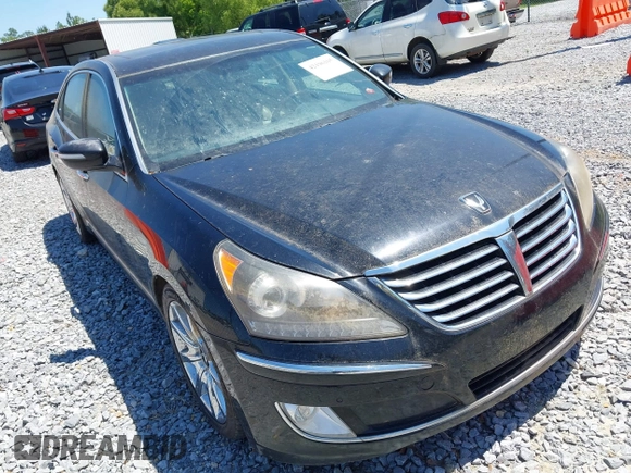 2013 Hyundai Equus Signature with VIN KMHGH4JH8DU067653, listed as a IAAI auction lot 42196105 with 164,333 mi miles and . Bid and sale history available at DreamBid. Image 1.