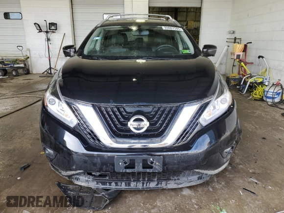 2016 Nissan Murano S z VIN 5N1AZ2MH1GN108755, wystawiony jako Copart lot #89007595 z przebiegiem 156 243 mil mil oraz Szkoda całkowita • Salvage title. Historia ofert i sprzedaży dostępna na DreamBid. Obrazek 5.