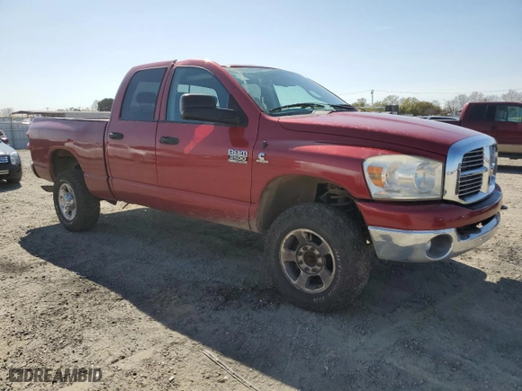 2008 Dodge Ram 2500 SLT with VIN 3D7KS28A38G115149, listed as a Copart auction lot 48593555 with 235,258 mi miles and Salvage Title. Bid and sale history available at carsss.com. Image 4.