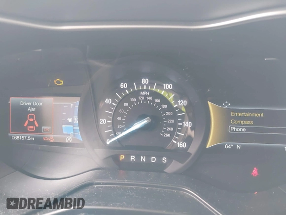 2019 Ford Fusion SEL with VIN 3FA6P0CD9KR237633, listed as a IAAI auction lot 41850201 with 68,157 mi miles. Bid and sale history available at carsss.com. Image 7.