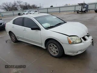 2004 Mitsubishi Galant ES with VIN 4A3AB36F34E112504, listed as a Copart auction lot 44243125 with 0 mi miles and Salvage Title. Bid and sale history available at carsss.com. Image 4.