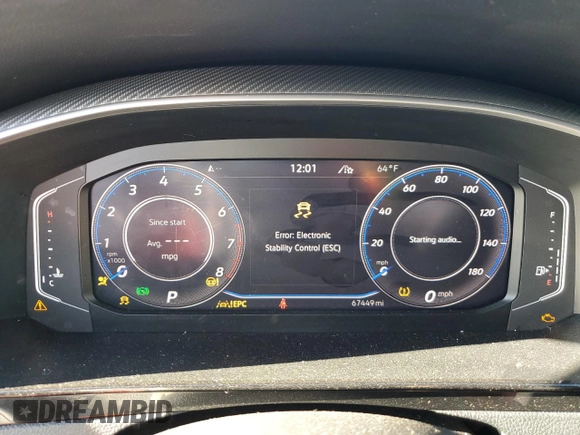 2021 Volkswagen Arteon SEL R-Line z VIN WVWSR7AN1ME012541, wystawiony jako Copart lot #82738604 z przebiegiem 67 449 mil mil oraz Szkoda całkowita • Salvage title. Historia ofert i sprzedaży dostępna na DreamBid. Obrazek 9.