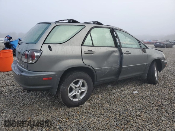 2003 Lexus RX 300 with VIN JTJGF10U330160493, listed as a Copart auction lot 80071974 with 0 mi miles and Salvage Title. Bid and sale history available at carsss.com. Image 3.