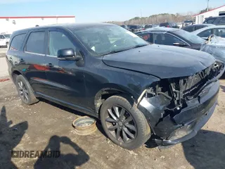 2018 Dodge Durango GT with VIN 1C4RDJDG1JC404899, listed as a IAAI auction lot 41646953 with 128,370 mi miles and . Bid and sale history available at carsss.com. Image 1.