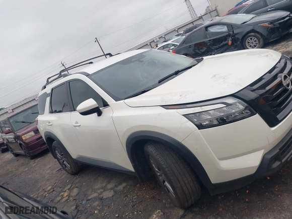 2024 Nissan Pathfinder SV with VIN 5N1DR3BA0RC223693, listed as a IAAI auction lot 41630868 with 12,742 mi miles. Bid and sale history available at carsss.com. Image 13.