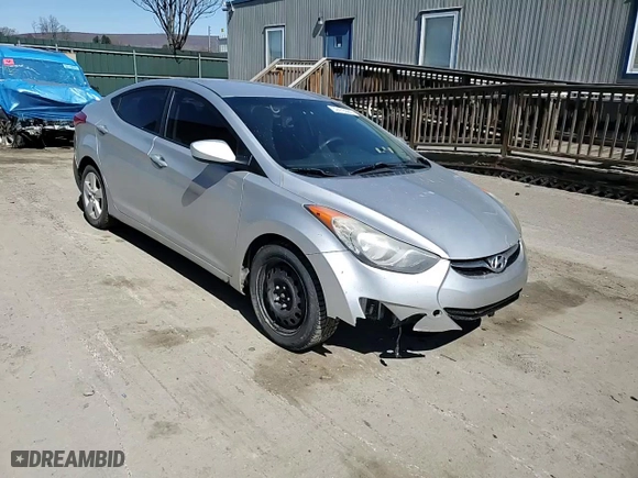 2013 Hyundai Elantra GLS PZEV with VIN 5NPDH4AE9DH261714, listed as a Copart auction lot 52478565 with 308,657 mi miles and Salvage Title. Bid and sale history available at carsss.com. Image 10.