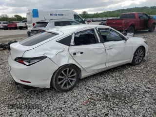 2024 Acura Integra with VIN 19UDE4H20RA004848, listed as a Copart auction lot 54493235 with 48,478 mi miles and Salvage title. Bid and sale history available at DreamBid. Image 3.
