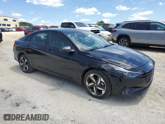 2023 Hyundai Elantra SEL с VIN KMHLS4AG7PU555147, выставлен на аукционе Copart как лот 54927165 с пробегом 32 234 миль миль и Списание • Salvage title. История ставок и продаж доступна на DreamBid. Изображение 4.