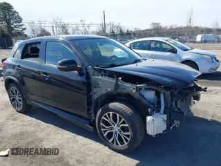 2018 Mitsubishi Outlander Sport SE 2.4 with VIN JA4AR3AW4JU012414, listed as a IAAI auction lot 41720683 with 99,388 mi miles. Bid and sale history available at carsss.com. Image 1.