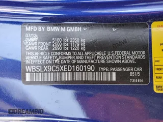 2014 BMW M6 z VIN WBSLX9C5XED160190, wystawiony jako Copart lot #48160905 z przebiegiem 47 034 mil mil oraz Szkoda całkowita • Salvage title. Historia ofert i sprzedaży dostępna na DreamBid. Obrazek 12.