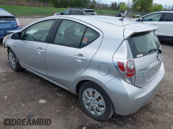 2012 Toyota Prius One z VIN JTDKDTB31C1515979, wystawiony jako IAAI lot #42113818 z przebiegiem 184 528 mil mil oraz . Historia ofert i sprzedaży dostępna na DreamBid. Obrazek 3.