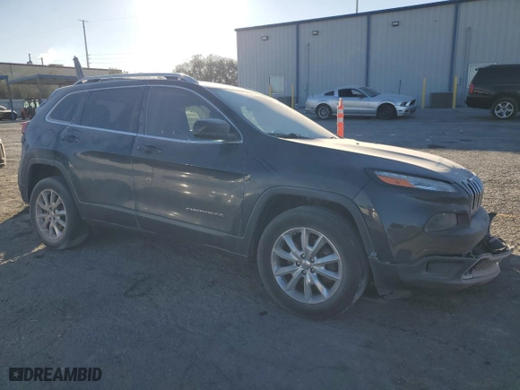 2016 Jeep Cherokee Limited with VIN 1C4PJMDS2GW186016, listed as a Copart auction lot 88911825 with 158,833 mi miles and Salvage Title. Bid and sale history available at carsss.com. Image 4.