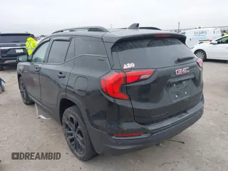2021 GMC Terrain SLT with VIN 3GKALVEV8ML356416, listed as a IAAI auction lot 41412180 with 45,053 mi miles and . Bid and sale history available at carsss.com. Image 3.