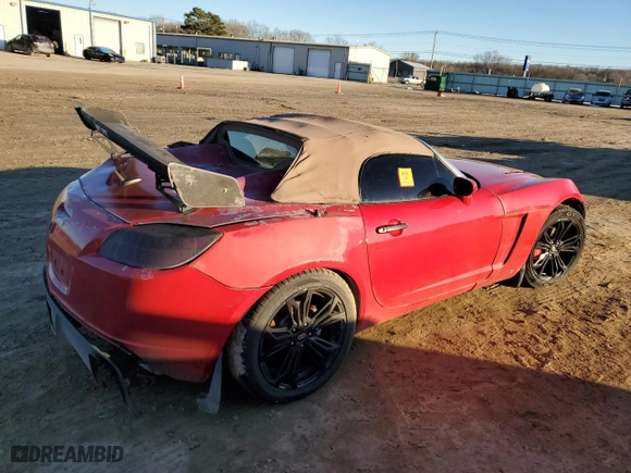 2007 Saturn Sky with VIN 1G8MB35B37Y102695, listed as a Copart auction lot 88982385 with 0 mi miles and Salvage Title. Bid and sale history available at carsss.com. Image 3.